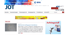 Desktop Screenshot of jot-oberflaeche.de